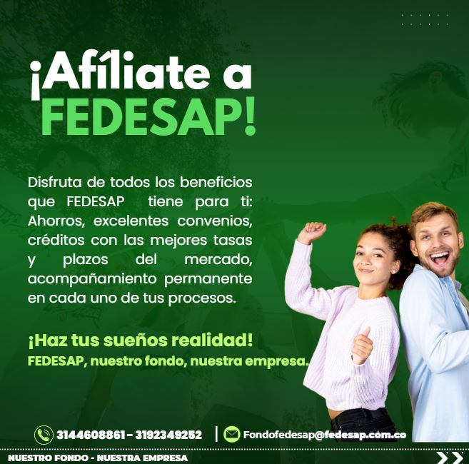 AFILIATE A FEDESAP