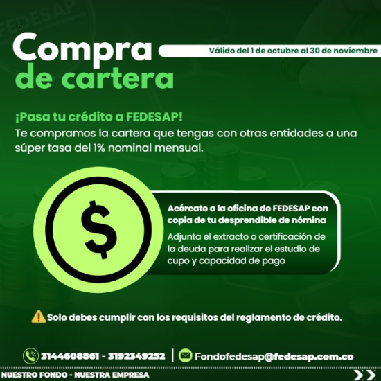 COMPRA DE CARTERA
